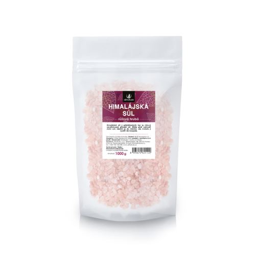 Allnature Himalájská sůl růžová hrubá 1 kg