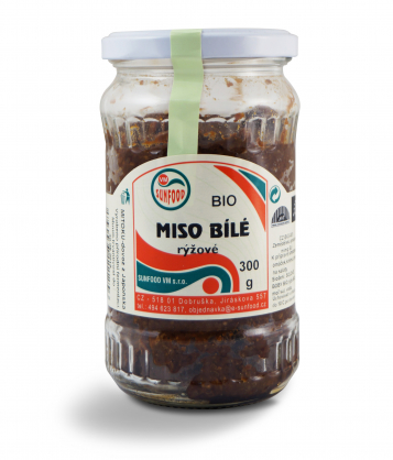Sunfood Miso rýžové sladké bílé BIO 300 g