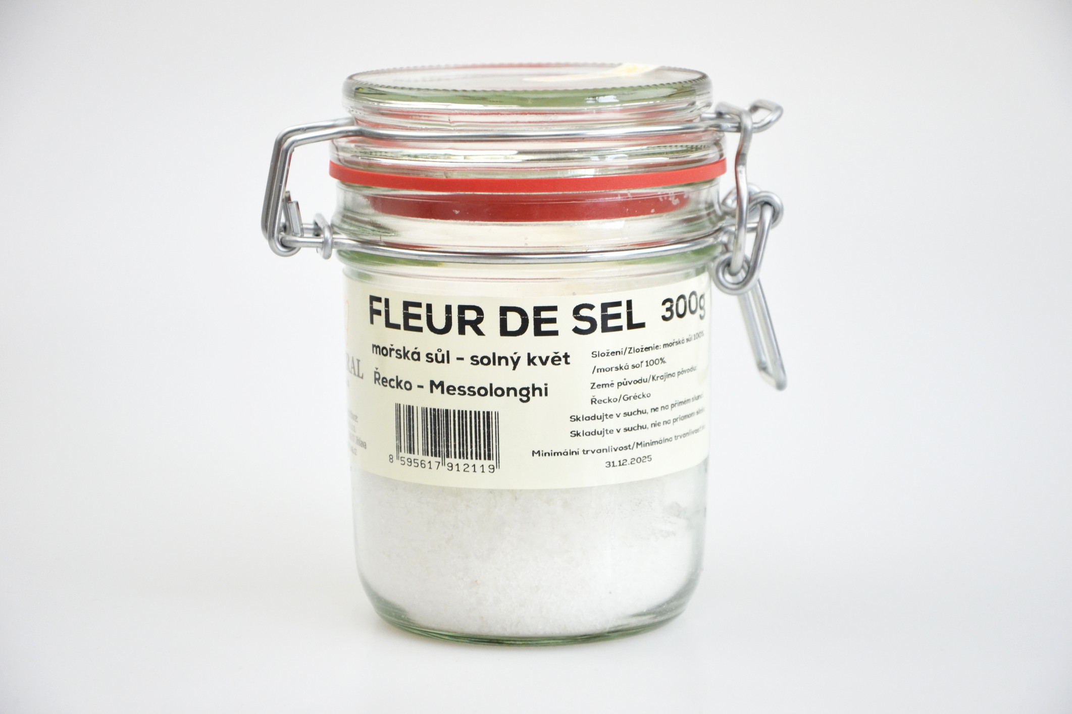 Natural Jihlava Fleur de Sel mořská sůl Natural 300g