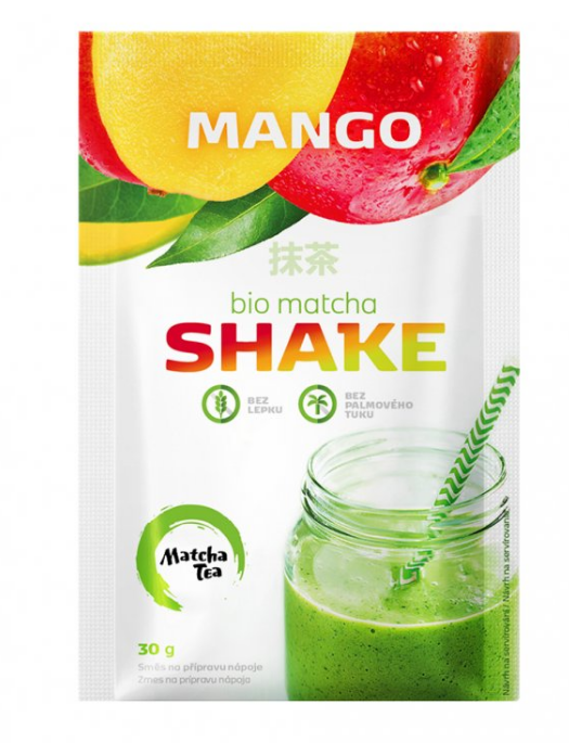 Amylon Matcha Tea Shake Mango BIO 50g
