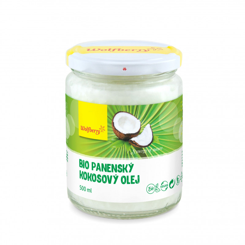 Wolfberry Panenský kokosový olej BIO 500 ml 