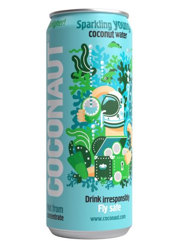Coconaut Kokosová voda perlivá 320 ml