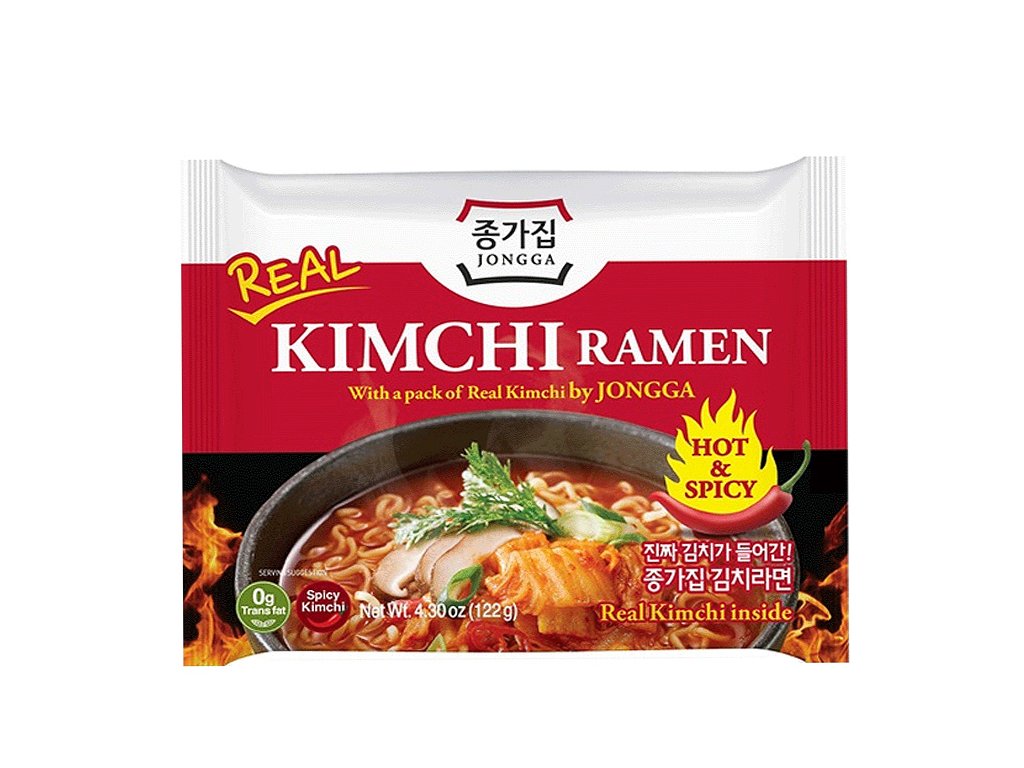 Instantní nudle Kimchi Ramen 122 g