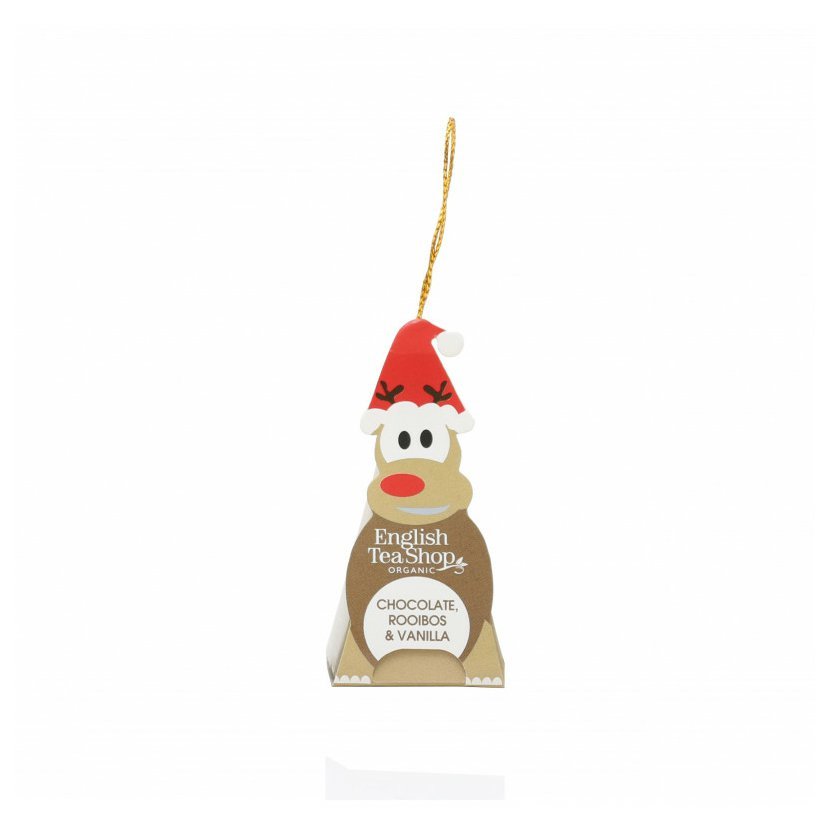 English Tea Shop Čaj rooibos Vánoční figurka Rudolf BIO 2g