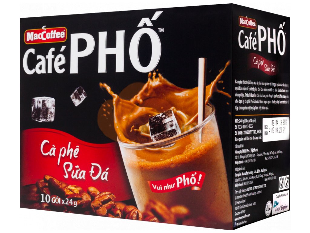 Instantní Vietnamská mléčná káva PHO 240g