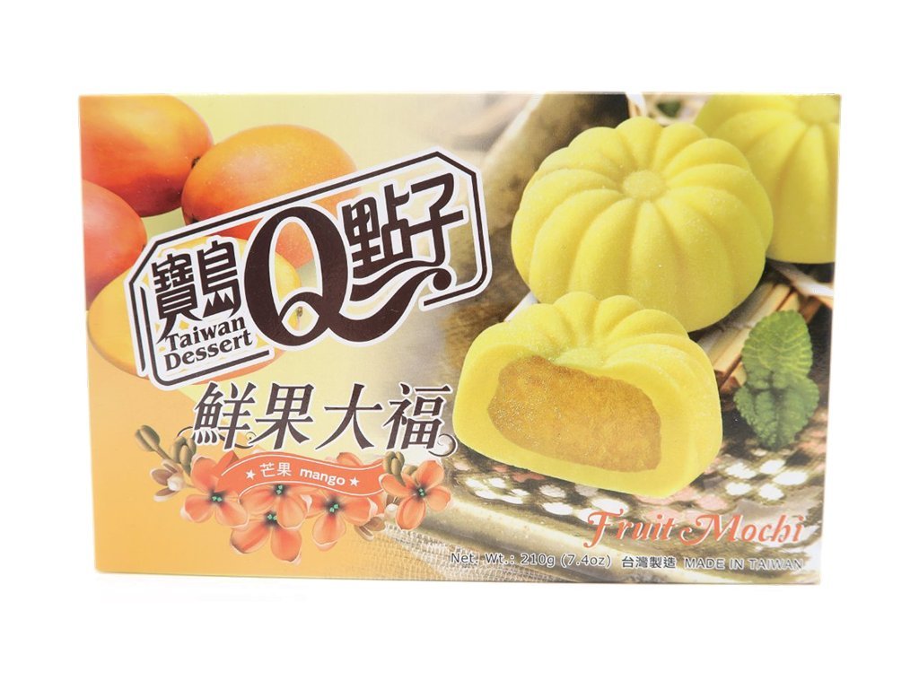 Q Mochi rýžové koláčky mango 210g