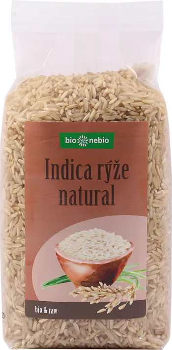 Bionebio Rýže indica natural BIO 500g