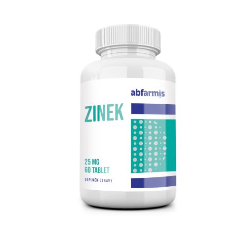 Abfarmis Zinek 25 mg 60 tbl.