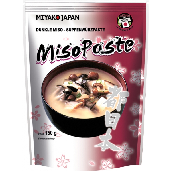Miyako Japan Miso pasta tmavá 150g
