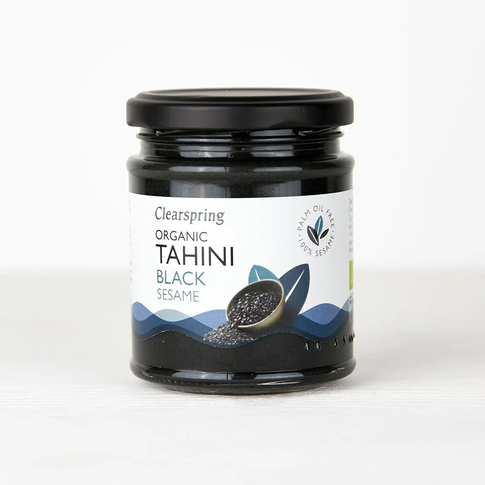 Tahini z černého sezamu BIO - Clearspring