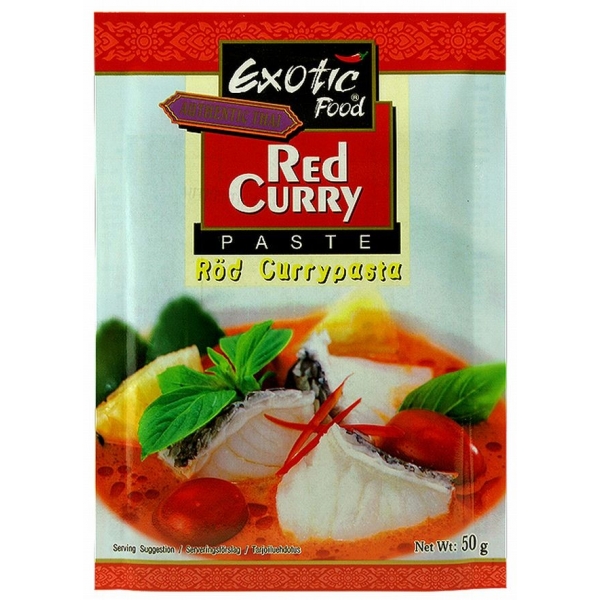 Exotic Food Červená kari pasta 50g